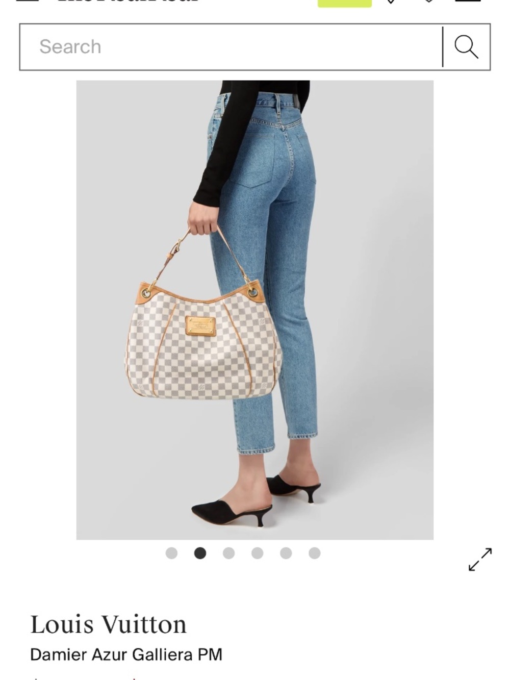 Louis Vuitton Damier Azur Galliera PM